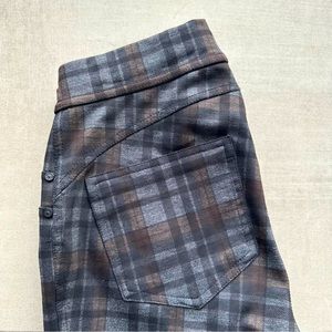 Sanctuary X Anthropologie Super Cute Stretchy Plaid Pants